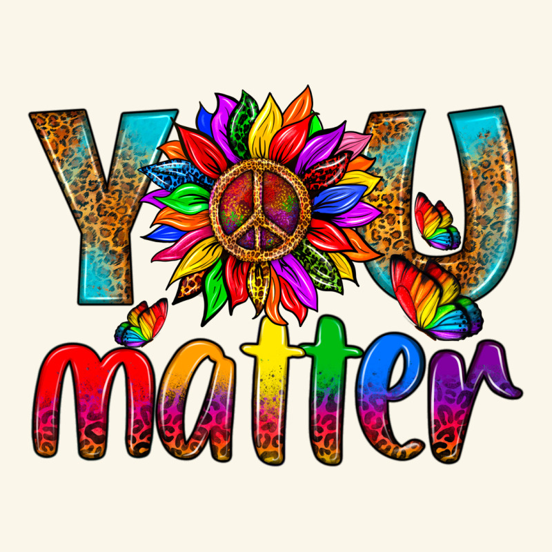Lgbtq+ You Matter With Leopard Premium Hoodie by NancyCooperArtShop | Teevron