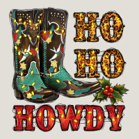 Christmas Cowboy Boots Ho Ho Howdy Heavy Core Tee | Teevron