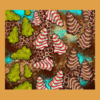 Little Debbie Tree Cakes Leopard Turquoise Premium Hoodie | Teevron