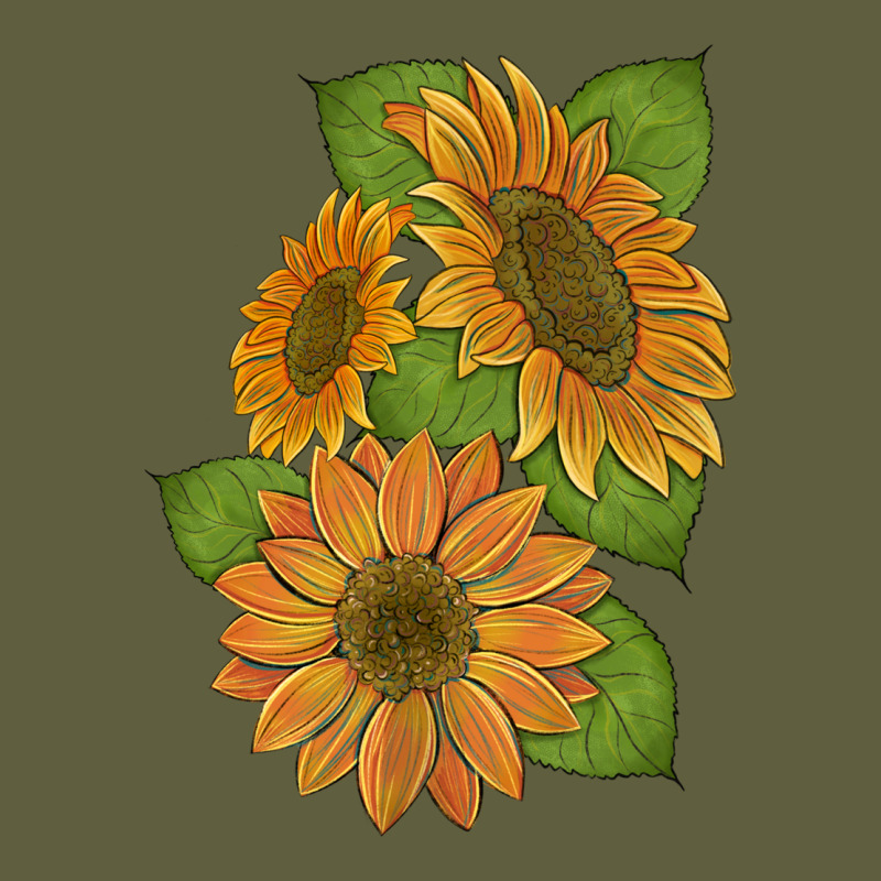 Sunflowers Vintage Tee by Artiststas | Teevron