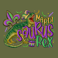 Mardi Saurus Rex Mardi Gras Long Sleeve Tee | Teevron