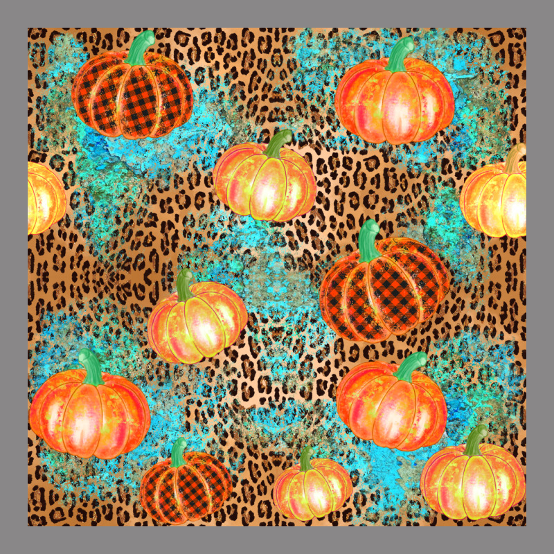 Plaid Fall Pumpkin Seamless Vintage Tee by AdoDesignShop | Teevron