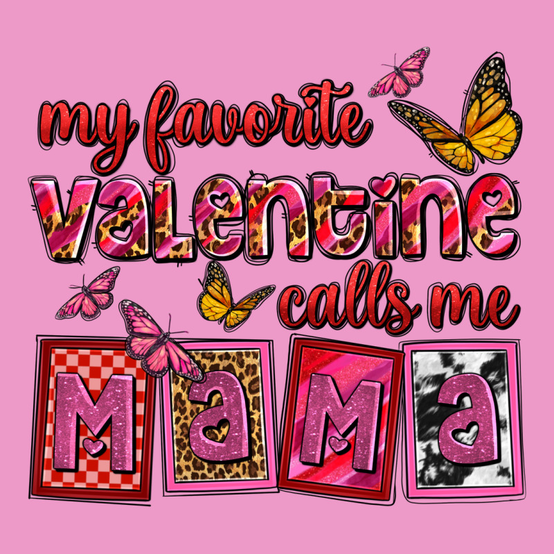 My Favorite Valentine Calls Me Mama Urban Hoodie by OliviaCreatesArt | Teevron