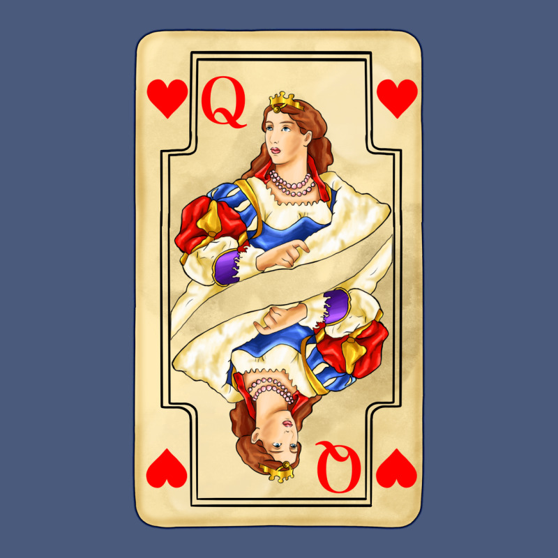 Love Playing Cards Queen Vintage Hoodie by AdoDesignShop | Teevron