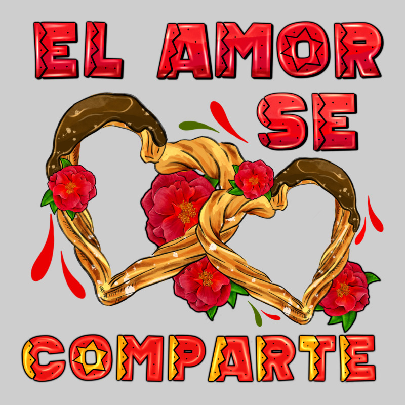 El Amor Se Comparte With Churros Premium Tee by AdoDesignShop | Teevron