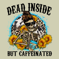 Dead Inside But Caffeinated Heavy Core Tee | Teevron