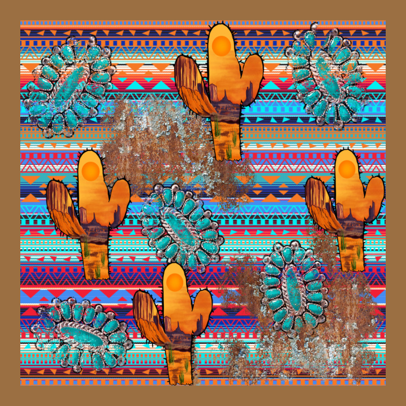 Cactus Gemstone Seamless Vintage Tee by AdoDesignShop | Teevron