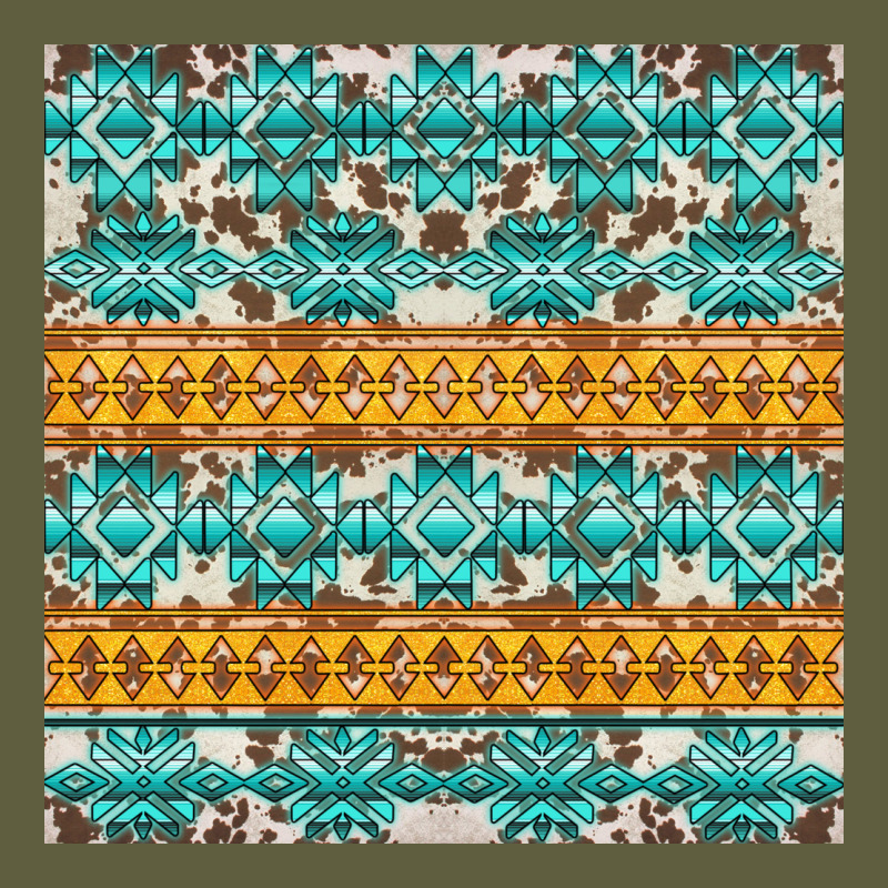 Aztec Cowhide Seamless Vintage Tee by AdoDesignShop | Teevron