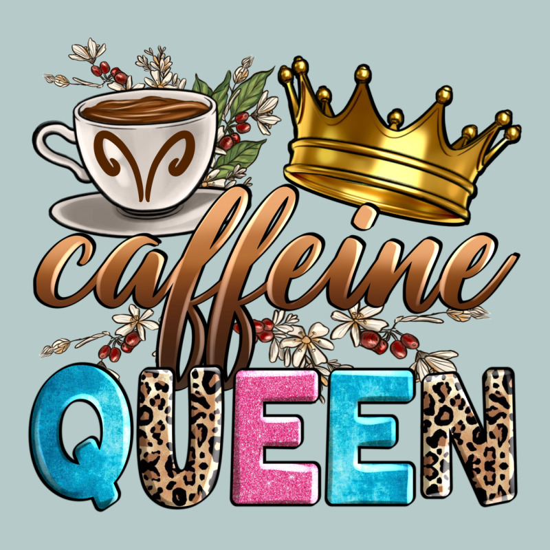 Caffeine Queen Heavy Core Tee by Zillion Design Studio | Teevron
