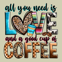 All You Need Is Love And A Good Cup Of Coffee Heavy Core Tee | Teevron