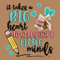 It Takes A Big Hearts To Helps Shape Little Minds Long Sleeve Tee | Teevron