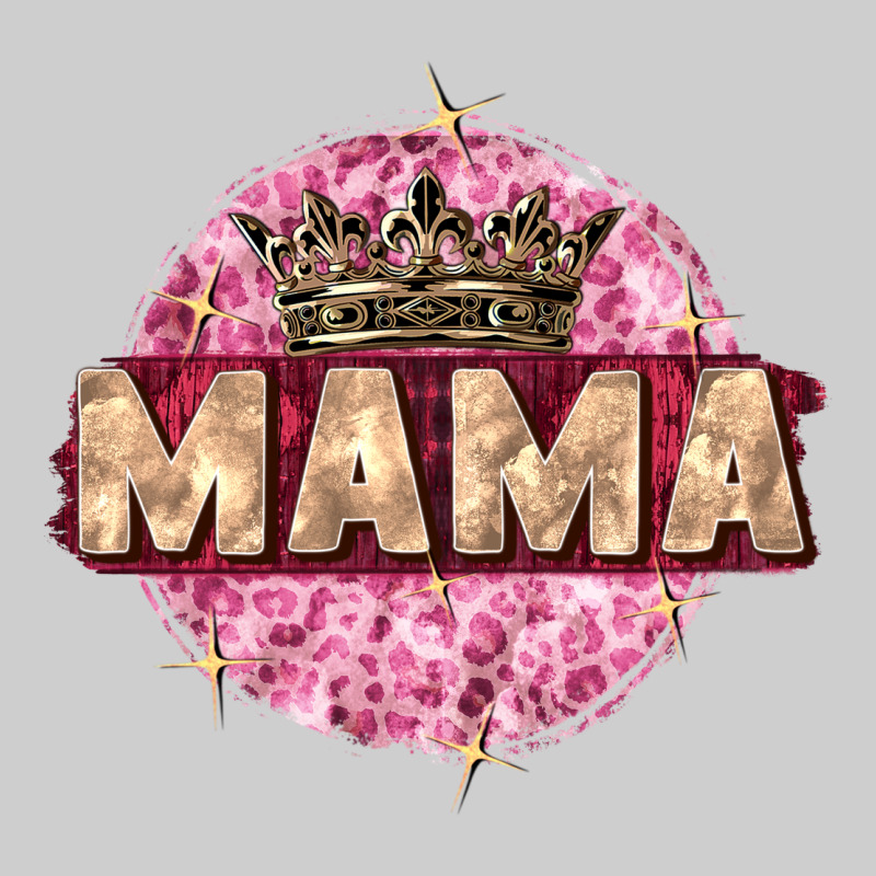 Mama With Round Leopard Premium Tee by Zillion Design Studio | Teevron