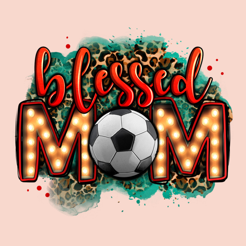 Blessed Soccer Mom Lightbulb Letters Urban Hoodie by OliviaCreatesArt | Teevron