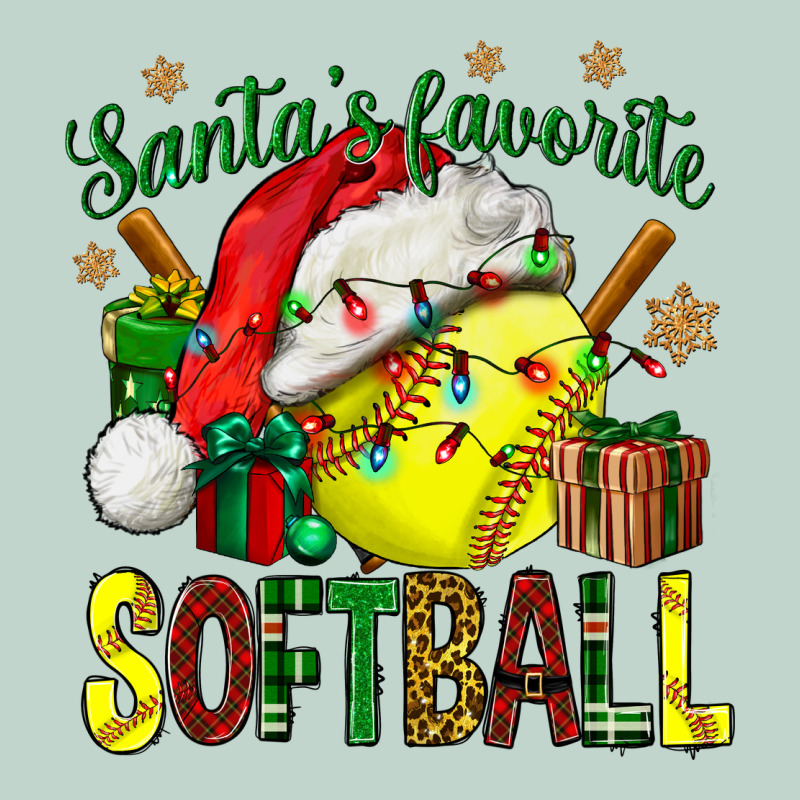 Santa's Favorite Softball Bbs Zipper Hoodie by BundleAndBundleShop | Teevron