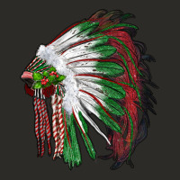 Christmas Indian Feather Headdress Heavy Core Tee | Teevron
