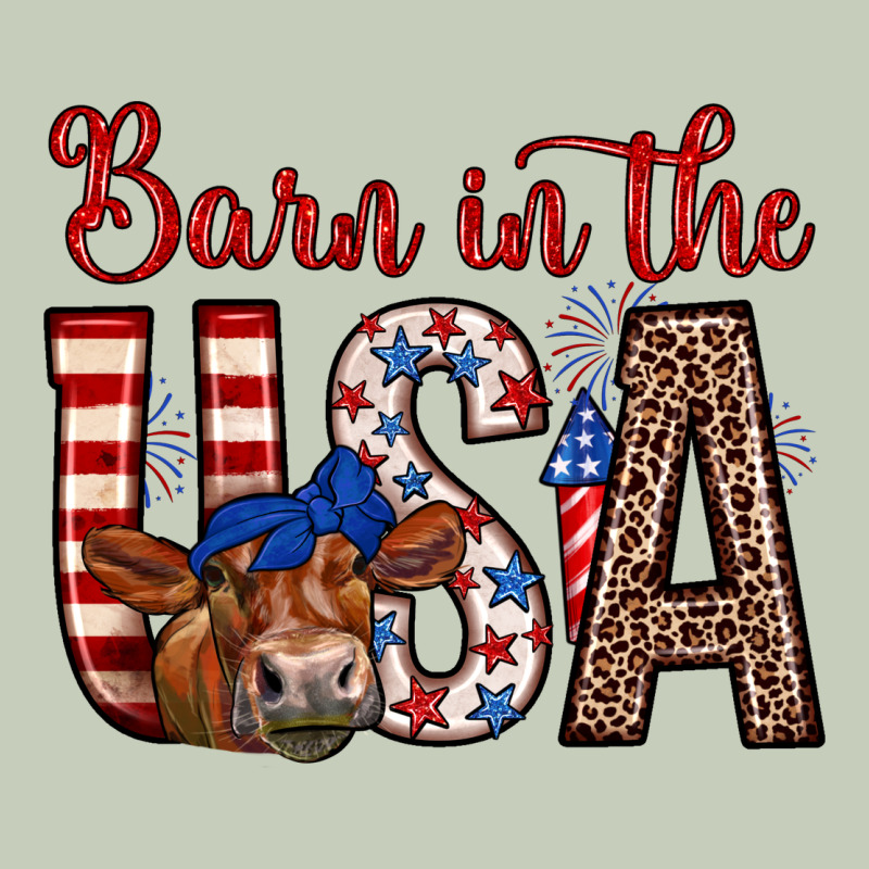 Barn In The Usa Ladies Tee by Zillion Design Studio | Teevron