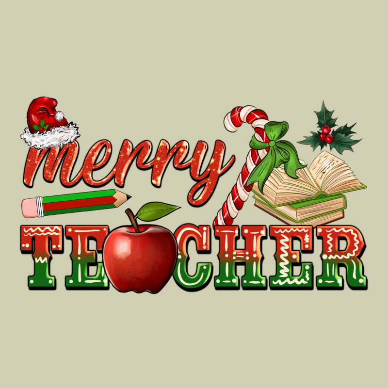 Merry Teacher Heavy Core Tee by BarkalooDesign | Teevron