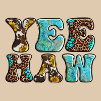 Western Sunflowers Turquoise Leopard Yee Haw Heavyweight Sweatshirt | Teevron