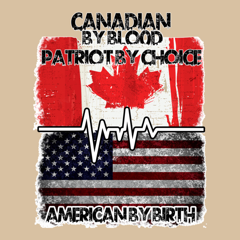 American By Birth Canadian By Blood Patriot By Choice Heavyweight Hoodie by Bettercallsaul | Teevron