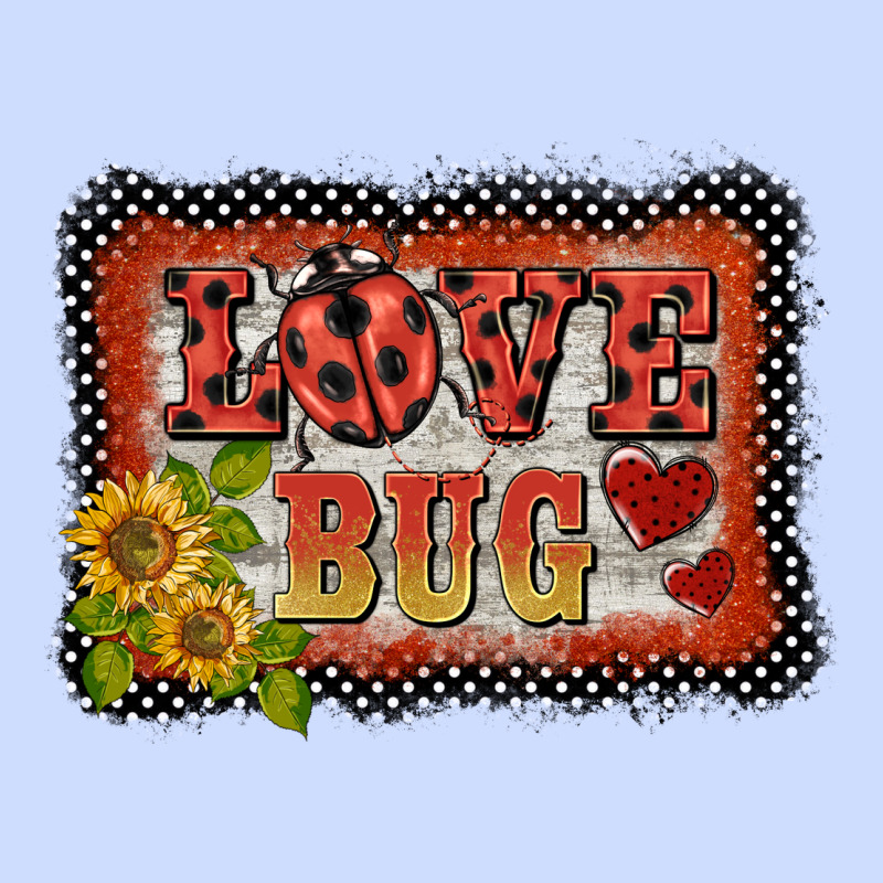 Ladybug  Love Bug Backround Urban Heavy Tee by BarkalooDesign | Teevron