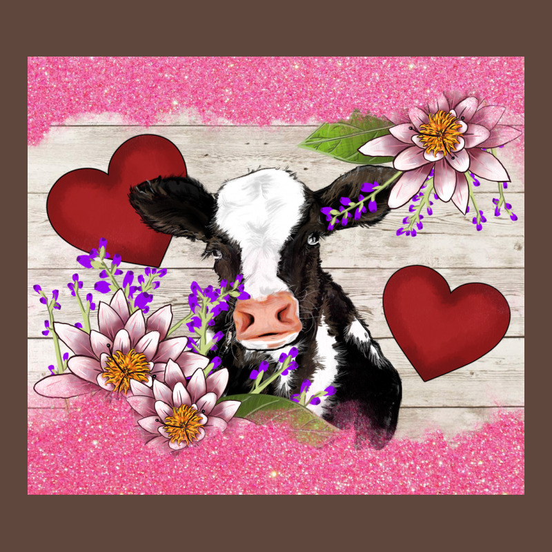 Lotus Heart Cow Valentine Classic Tee by AdoDesignShop | Teevron