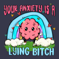 Your Anxiety Is A Lying Bitch Long Sleeve Tee | Teevron