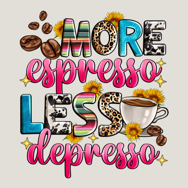 More Espresso Less Depresso Heavy Core Tee by Zillion Design Studio | Teevron