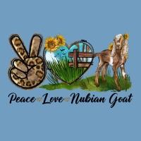 Peace Love Nubian Goat Urban Heavy Tee | Teevron