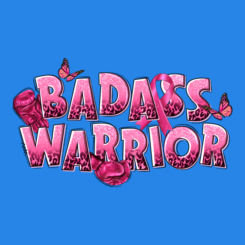 Badass Warrior Breast Cancer Premium Hoodie by NancyCooperArtShop | Teevron