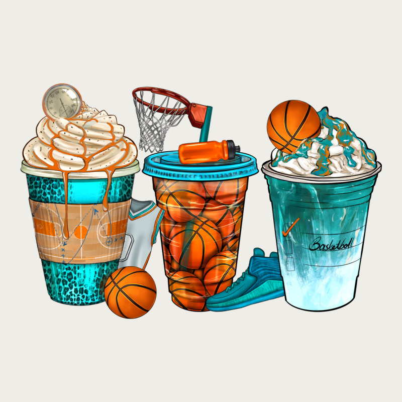 Basketball Coffee Cups Bbs Zipper Hoodie by BundleAndBundleShop | Teevron