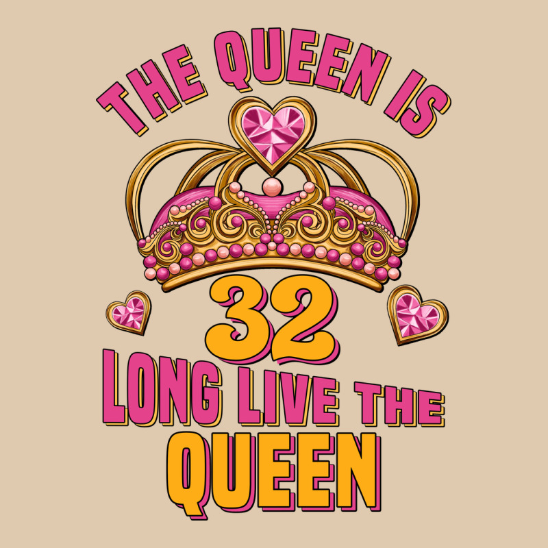 The Queen Is 32 Long Live The Queen Kopya Heavyweight Sweatshirt by Jasminsmagicworld | Teevron