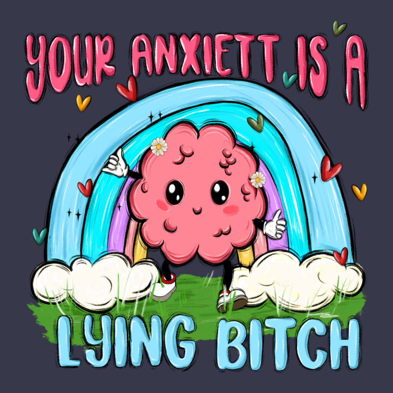 Your Anxıett Is A Lying Bitch Malia Long Sleeve Tee by MaliasSmallBusiness | Teevron