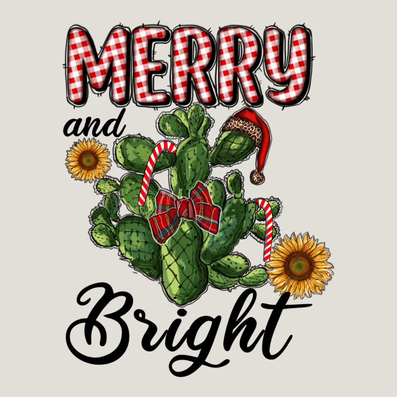 Merry And Bright With Cactus Heavy Core Tee by RanaPortraitStore | Teevron