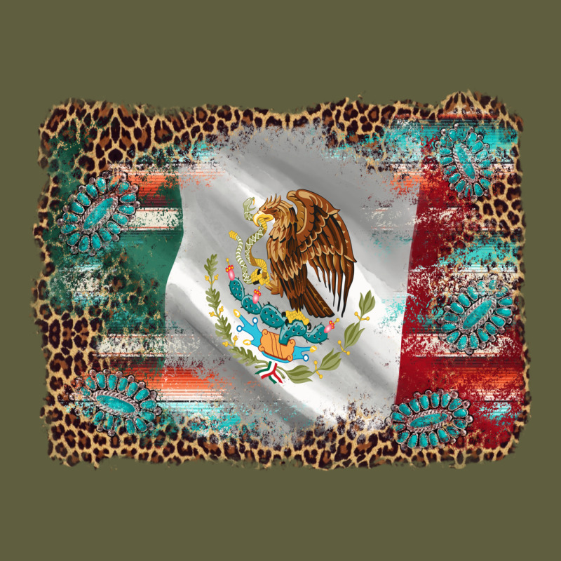 Mexico Gemstone Leopard Vintage Tee by AdoDesignShop | Teevron