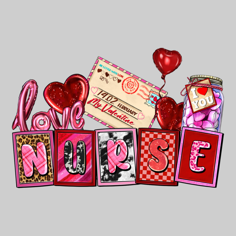 Valentines Day Nurse Premium Tee by AdoDesignShop | Teevron