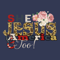 She Jesus America Too Heavyweight Hoodie | Teevron
