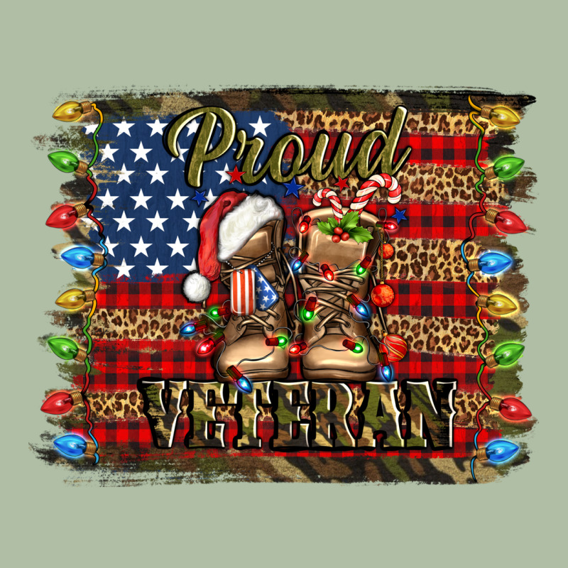 Proud Veteran Christmas Army Urban Heavy Tee by Jasminsmagicworld | Teevron