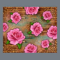 Western Pink Roses Heavyweight Sweatshirt | Teevron