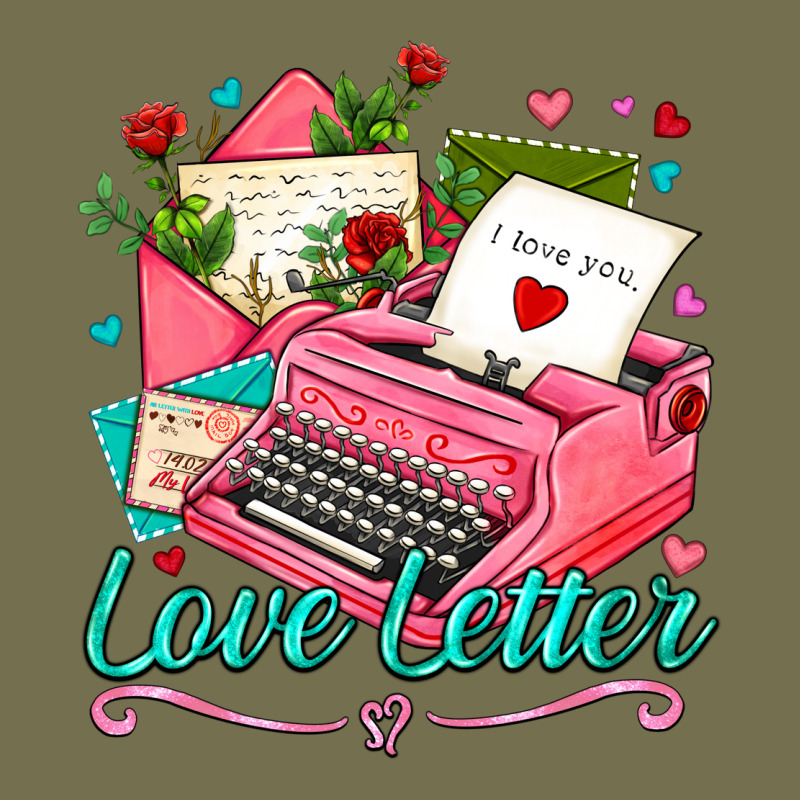 Love Letter With Typewriter Vintage Hoodie by AdoDesignShop | Teevron