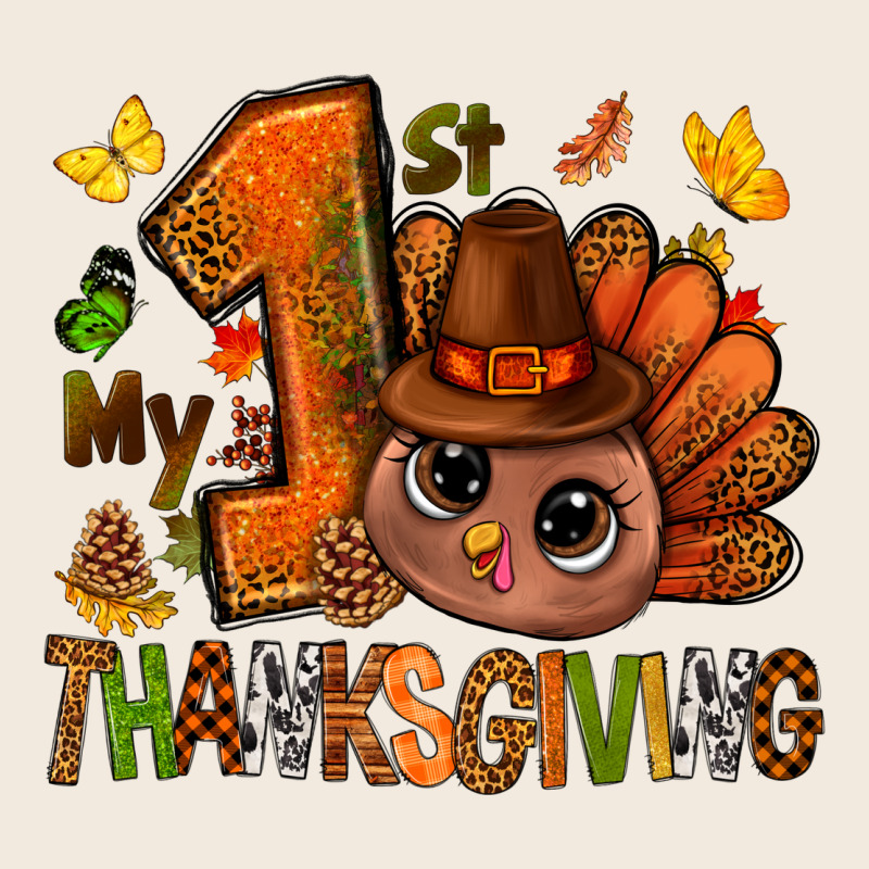 My First Thanksgiving With Turkey Bbs Zipper Hoodie by BundleAndBundleShop | Teevron