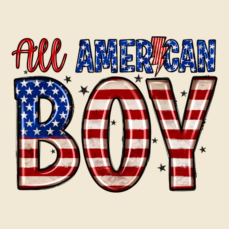 All American Boy Ladies Tee by Zillion Design Studio | Teevron