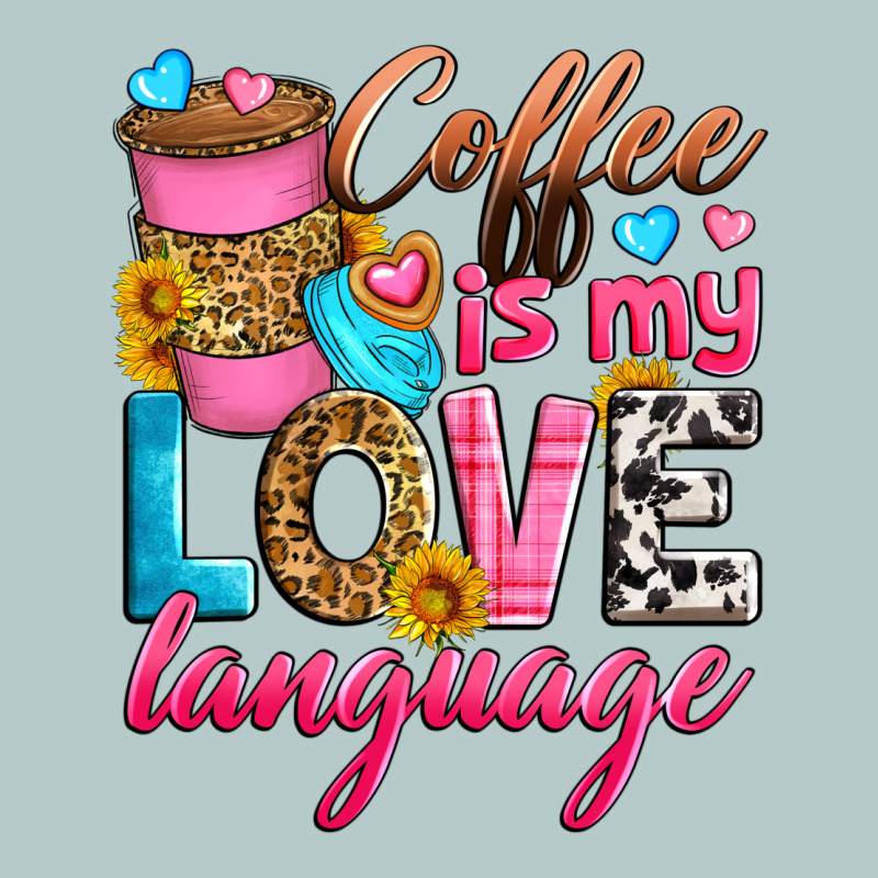 Coffee Is My Love Language Heavy Core Tee by Zillion Design Studio | Teevron