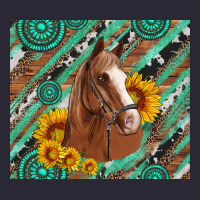 Western Horse With Gemstone And Sunflower Vintage Tee | Teevron