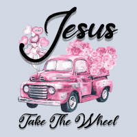 Leopard Floral Pink Car Jesus Take The Wheel Premium Sweatshirt | Teevron