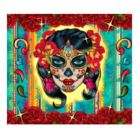 Sugar Skull Tumbler 3 Premium Tee | Teevron