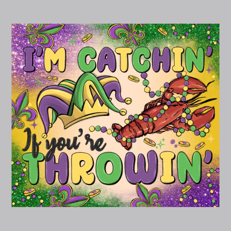 I'm Catchin' If You're Throwin Long Sleeve Tee by MaliasSmallBusiness | Teevron