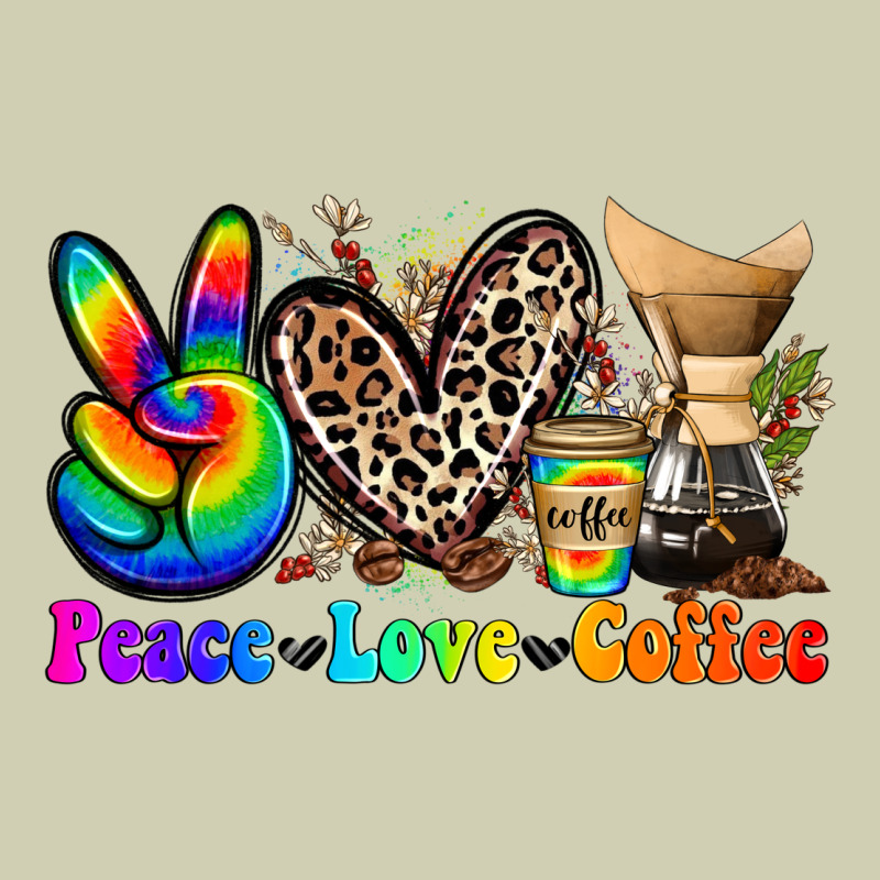 Peace Love  Coffee Heavy Core Tee by Zillion Design Studio | Teevron