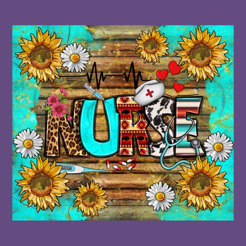 Sunflower And Daisy Nurse Tumbler Vintage Hoodie by BundleAndBundleShop | Teevron