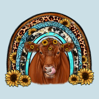 Red Angus Rainbow Ladies Tee | Teevron