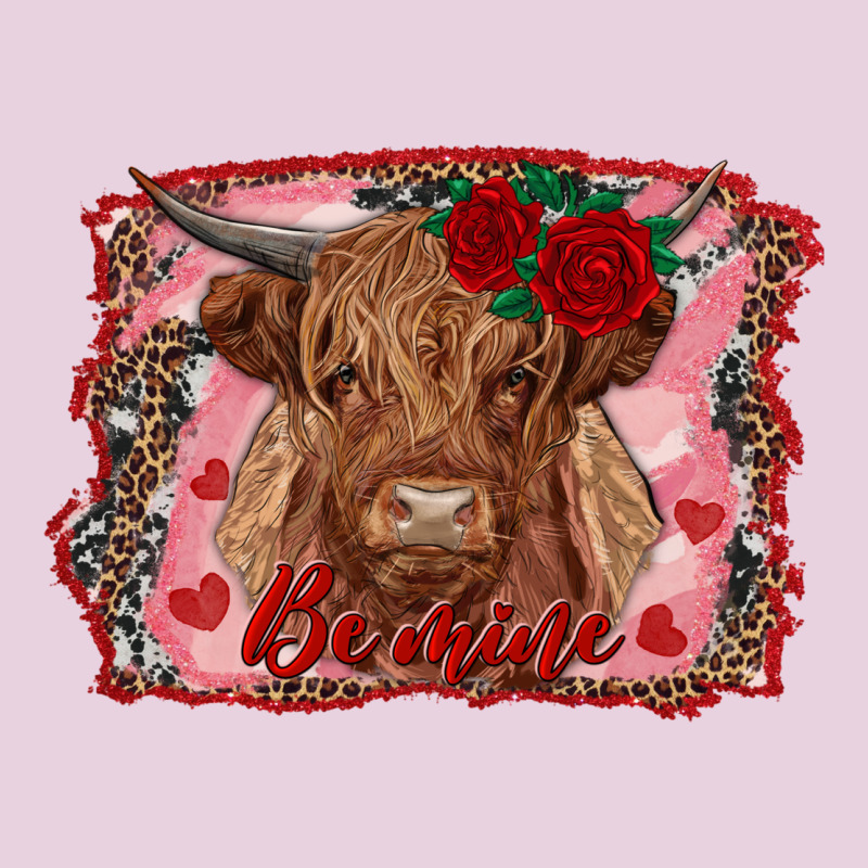 Be Mine Highland Cow Classic Tee by AdoDesignShop | Teevron